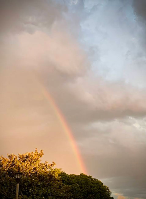 RaeAnne Swanson, A Split Sky, 2021