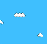 Cory Arcangel Super Mario Clouds