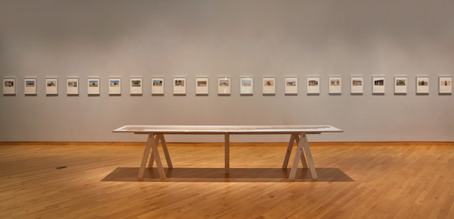 Installation view of Miki Kratsman: People I Met exhibition at USF Contemporary Art Museum. Photo: Will Lytch.