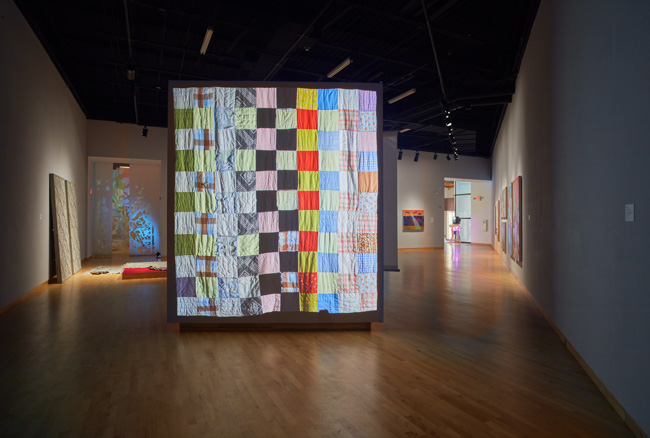 Installation view of Out To Pasture exhibition at USF Contemporary Art Museum. Work by JD Hardy. Photo: Will Lytch.