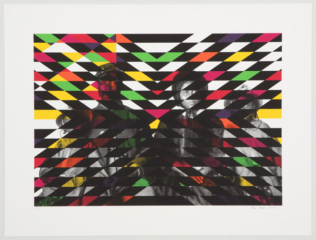 Rico Gatson, Untitled (AM-FAM), 2024
