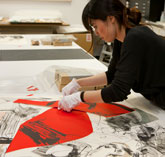 Graphicstudio Intern Reiko Kawahara Assembles Iva Gueorguieva Edition