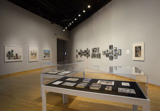 Installation view of Still Here: The Griffith J. Davis Photographs and Archives in Context at USF Contemporary Art Museum. Photo: Will Lytch